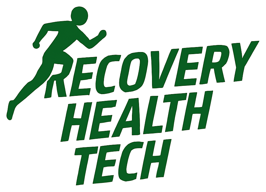 Official Recovery Health Tech running-figure logo